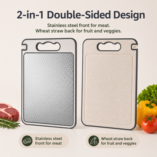 SmartCut 2-in-1 Cutting Board NovaNest Central