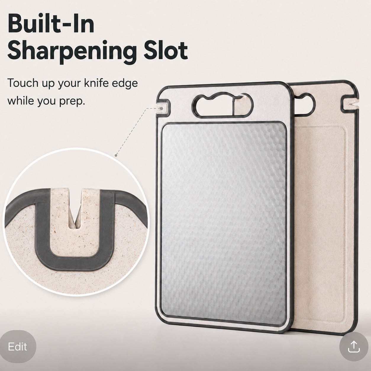 SmartCut 2-in-1 Cutting Board NovaNest Central